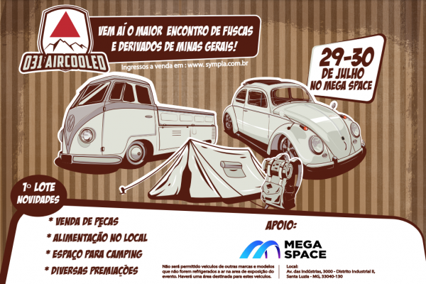 031 AirCooled – Encontro de Fuscas e derivados