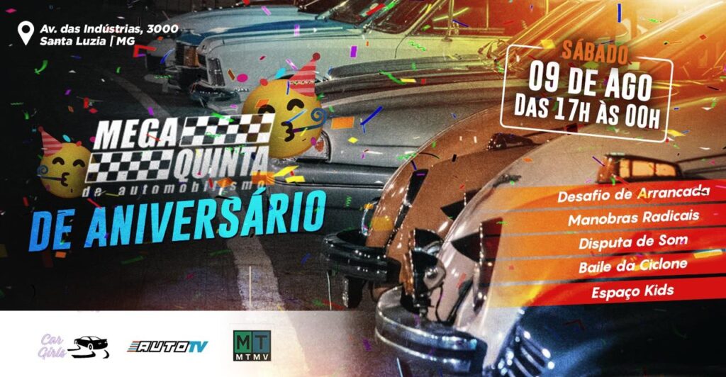 Mega Quinta no Sábado – Edição de Aniversário!