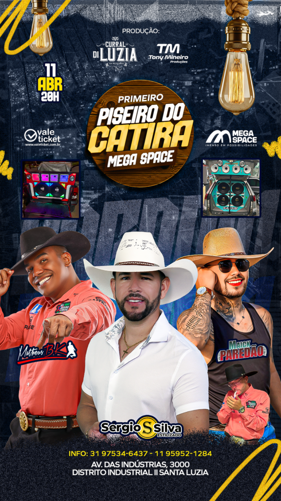 PRIMEIRO PISEIRO DO CATIRA MEGA SPACE