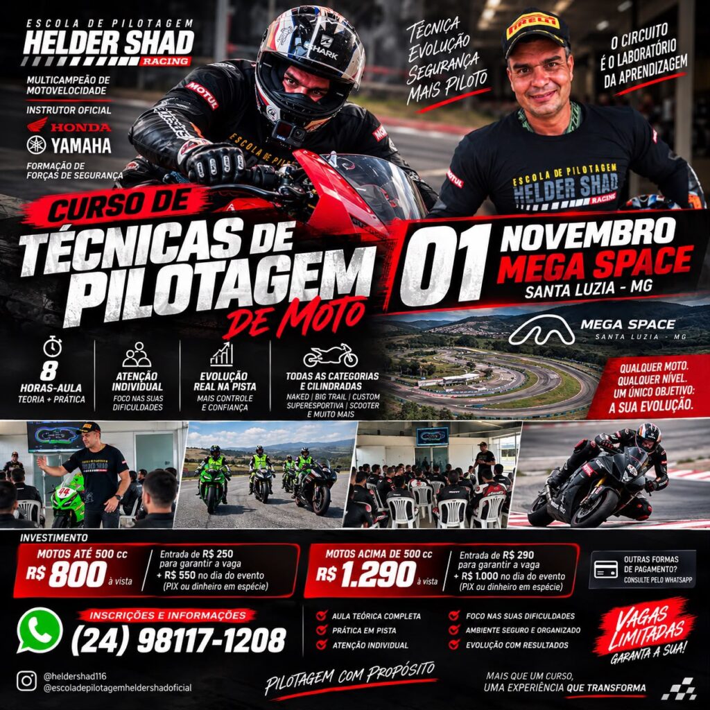 CURSO DE TÉCNICAS DE PILOTAGEM – HELDER SHAD